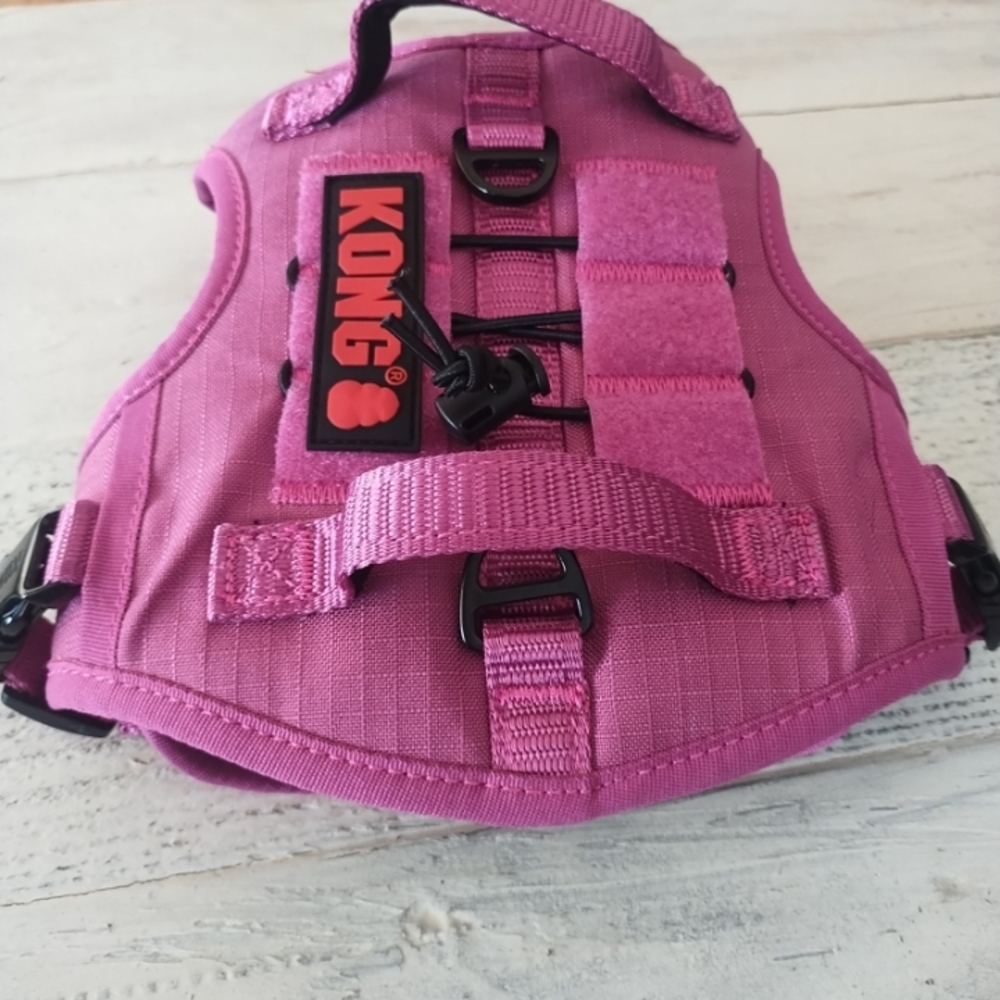 KONG® Ultra Durable Waste Bag Reflective Dog Harness, , Size S, Open To Offers